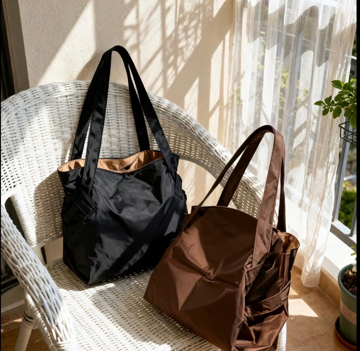 Bolsa de super 2 en 1 | Gran almacenamiento | impermeable