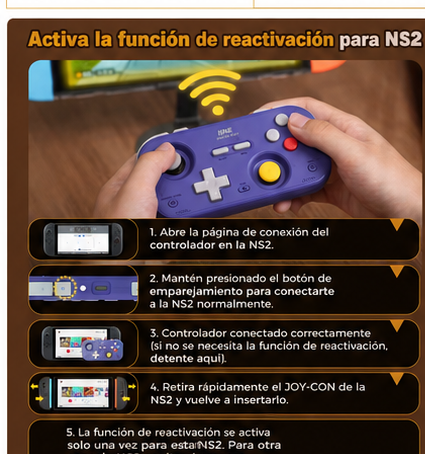 Control Retro IINE con Joystick Hall Effect | Switch, Steam Deck y Móvil