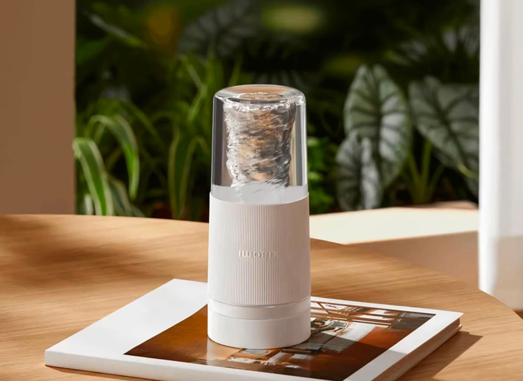 Licuadora Portátil Xiaomi Recargable | Tritura Hielo | 12 Usos por Carga
