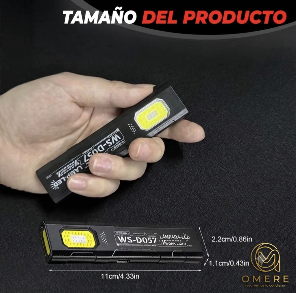 Linterna LED Magnética | Ponla en tu Auto Hoy. Te Agradecerás Después.