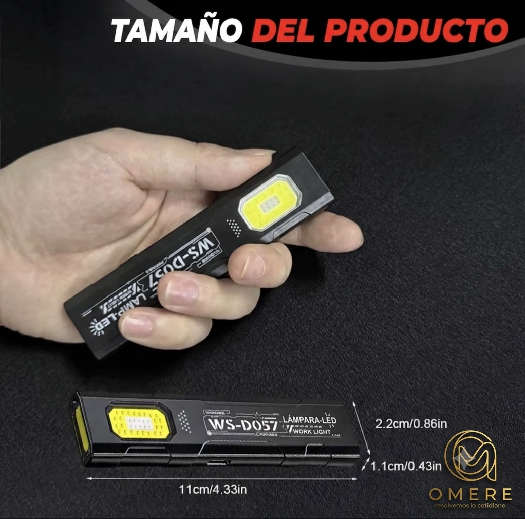 Linterna LED Magnética | Ponla en tu Auto Hoy. Te Agradecerás Después.