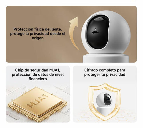 Cámara Xiaomi C201 | Full HD 360°  | Vigila lo que Más Quieres desde Donde Estés