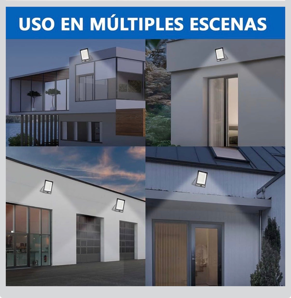 Reflector LED 30W IP65 | Seguridad para tu Hogar | Sin Puntos Ciegos
