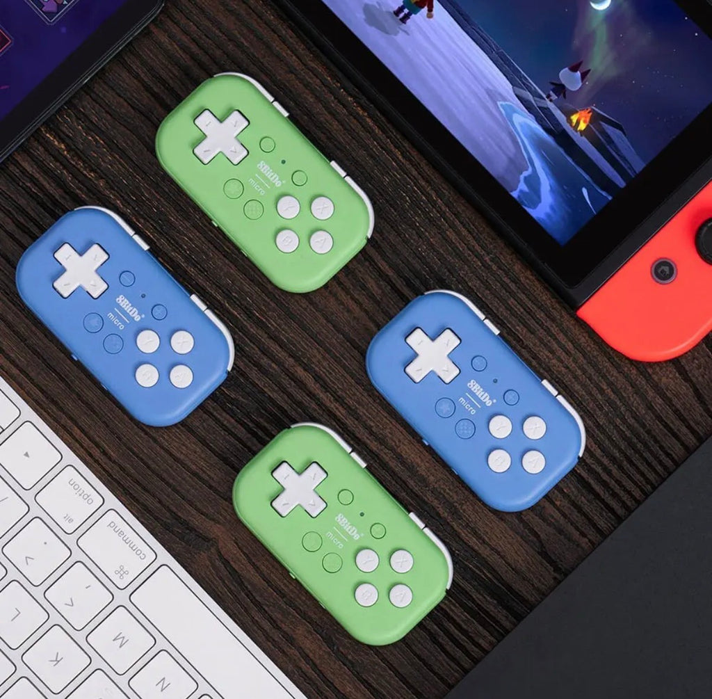 Control Bluetooth 8BitDo Micro Inalámbrico Verde