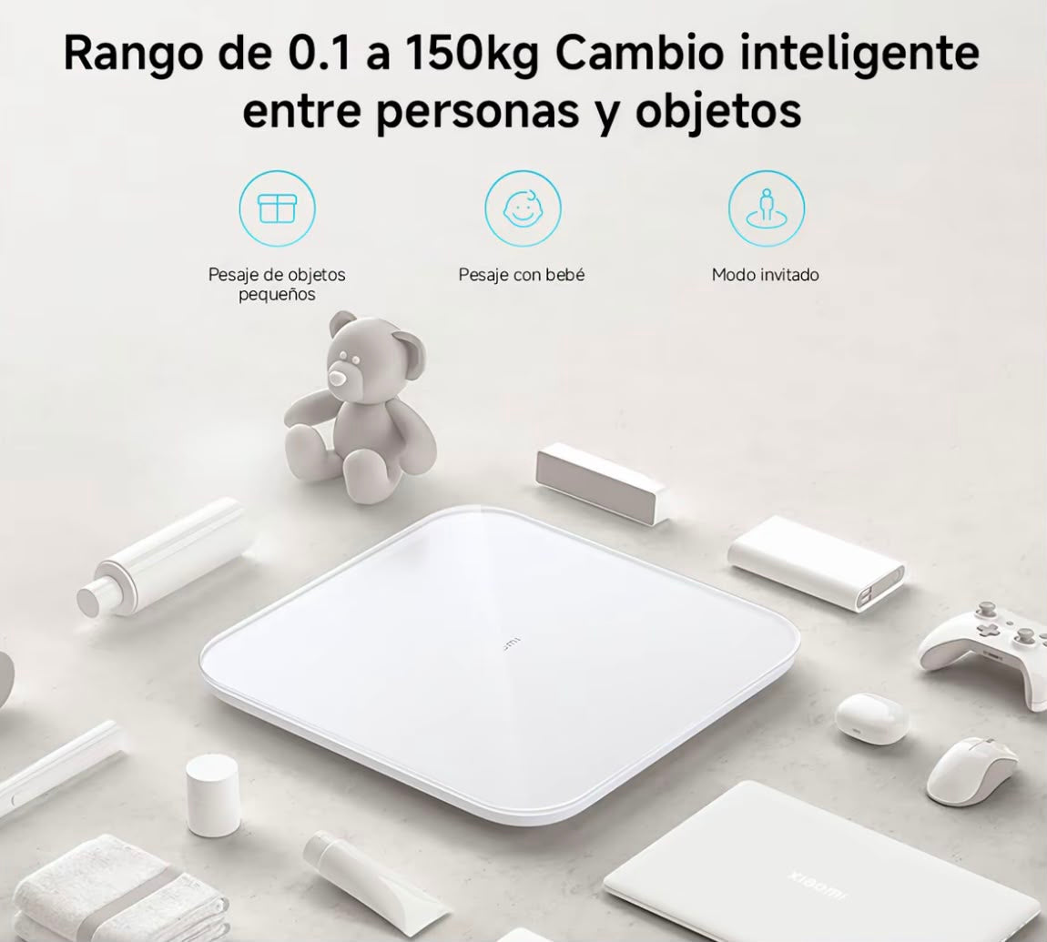 Báscula Inteligente Xiaomi Mi Body Composition Scale S200 | Bluetooth