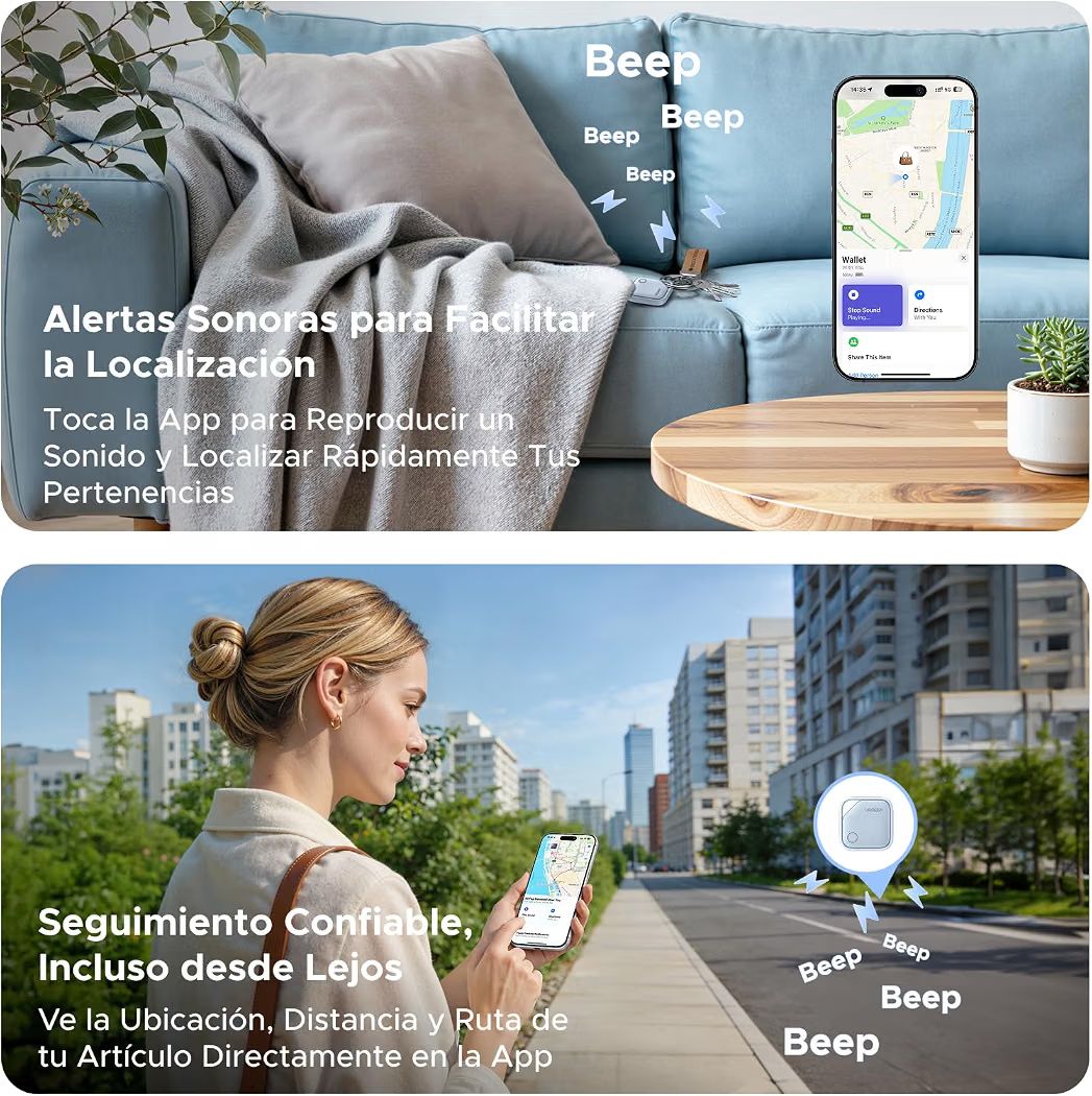 UGREEN FineTrack Localizador Inteligente 1Pack Compatible con Apple Find My