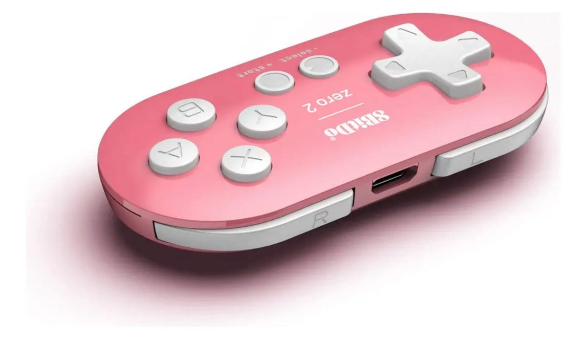 Gamepad 8bitdo Zero 2 Bluetooth Nintendo Switch Pc Color Rosa