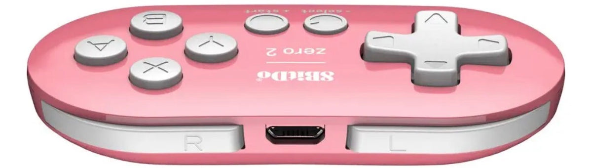 Gamepad 8bitdo Zero 2 Bluetooth Nintendo Switch Pc Color Rosa