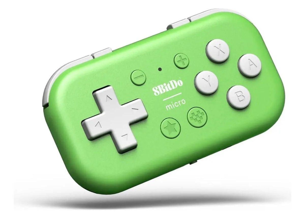 Control Bluetooth 8BitDo Micro Inalámbrico Verde