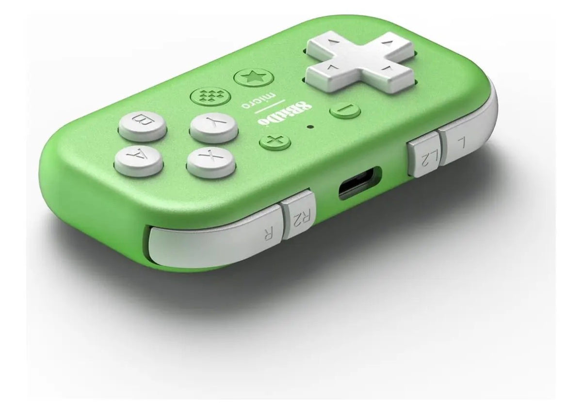 Control Bluetooth 8BitDo Micro Inalámbrico Verde