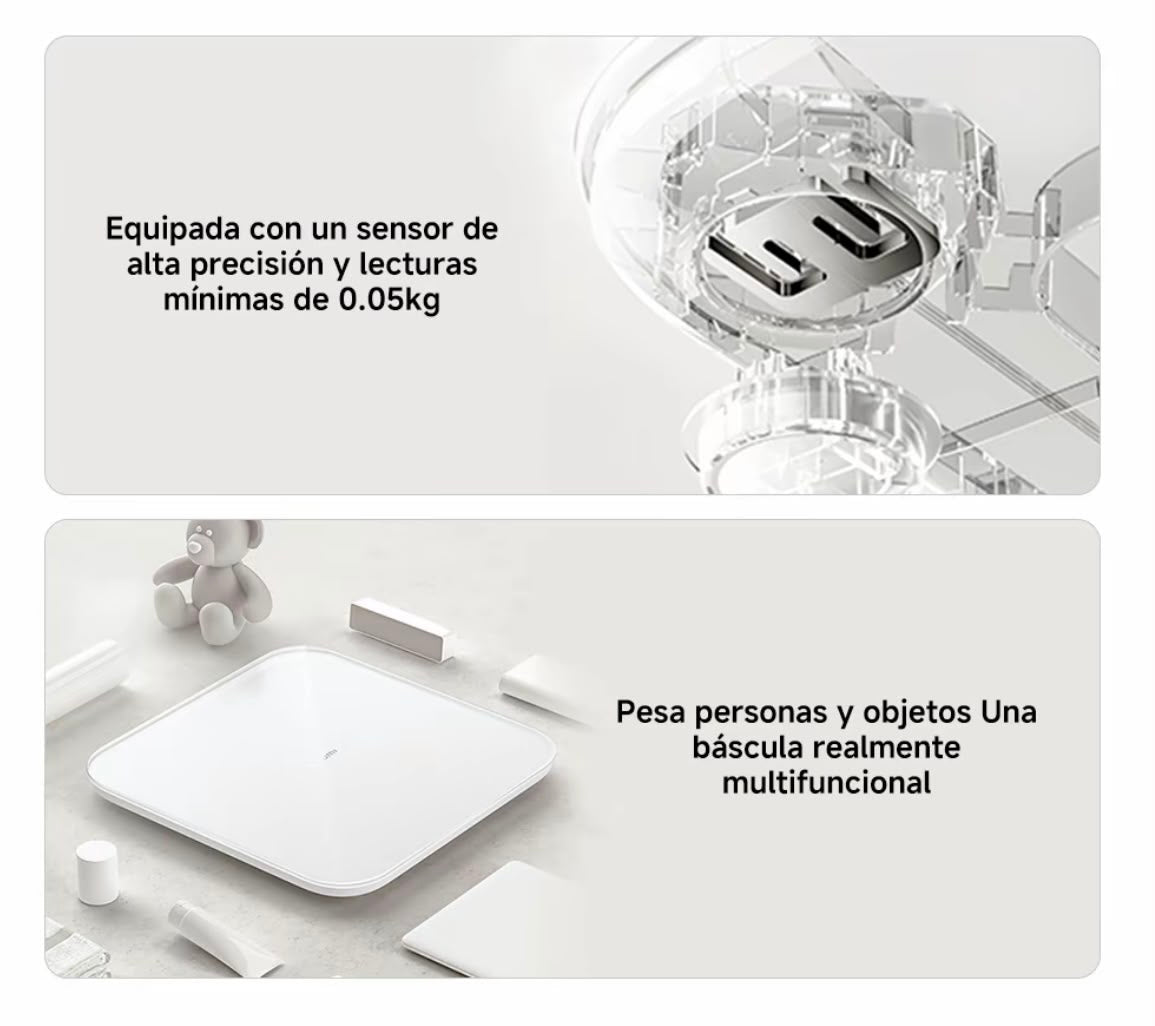 Báscula Inteligente Xiaomi Mi Body Composition Scale S200 | Bluetooth