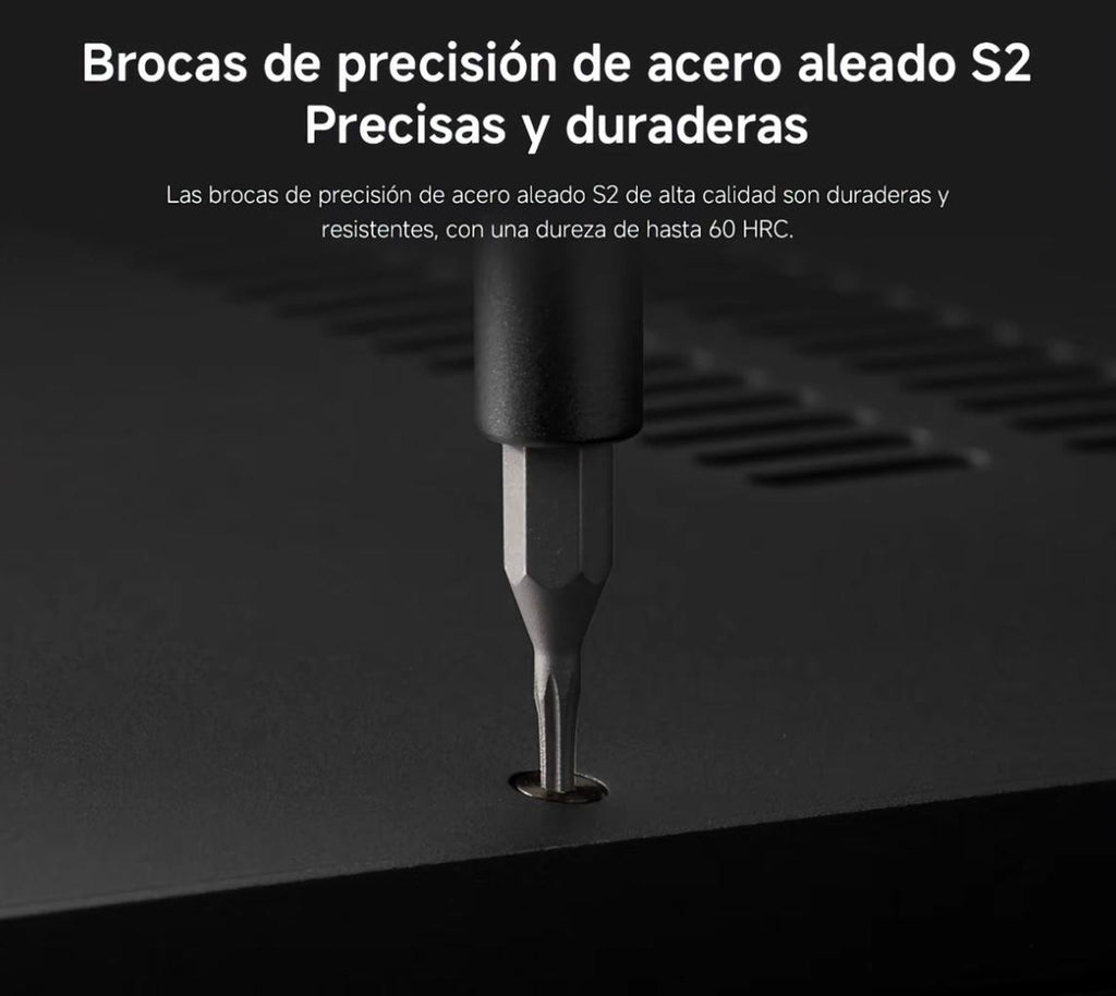 Mi Precision Screwdriver Kit | 24 Puntas para Todo lo que Necesitas