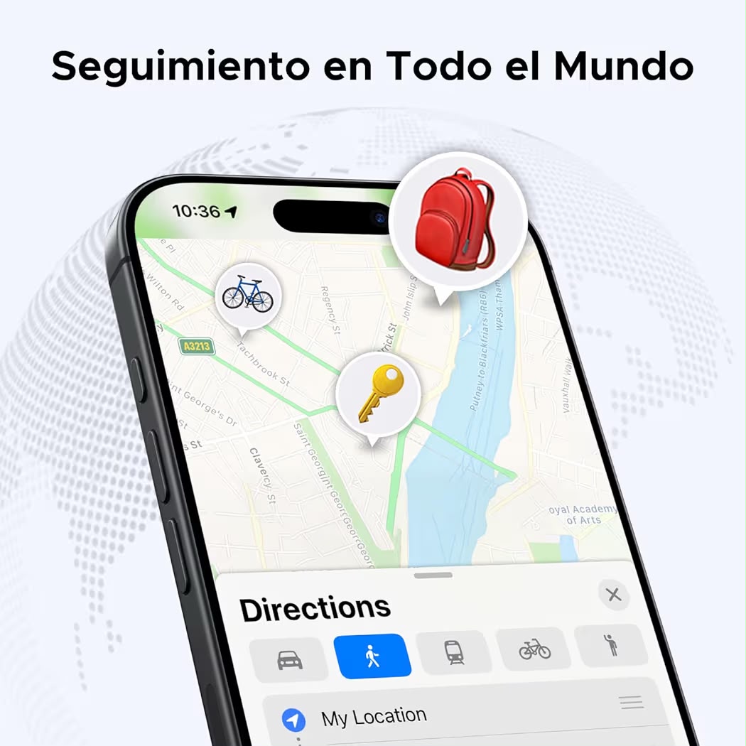 UGREEN FineTrack Localizador Inteligente4Pack Compatible solo con Apple Find My