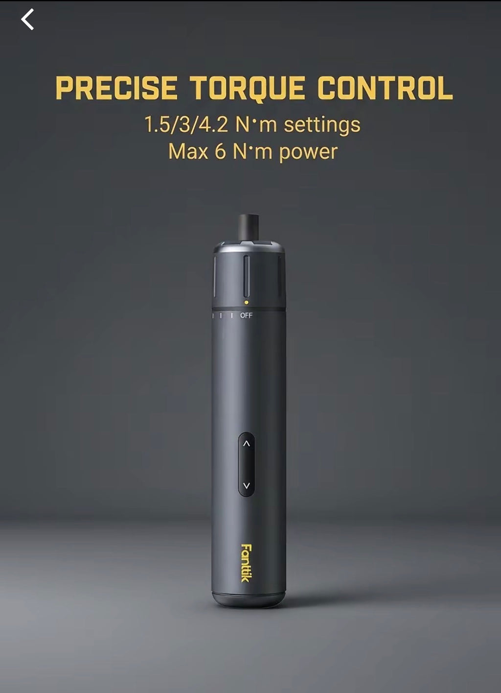 ⚡ Destornillador Eléctrico Inalámbrico Fanttik NEX S1 Pro — Potencia en la palma de tu mano