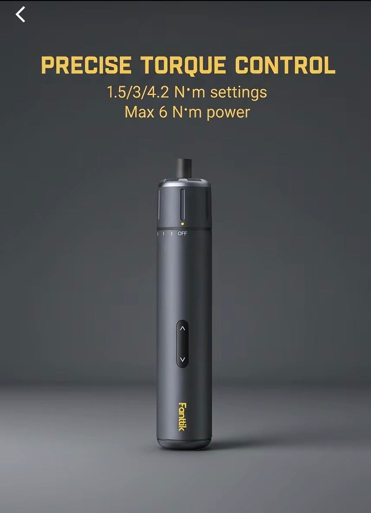 ⚡ Destornillador Eléctrico Inalámbrico Fanttik NEX S1 Pro — Potencia en la palma de tu mano