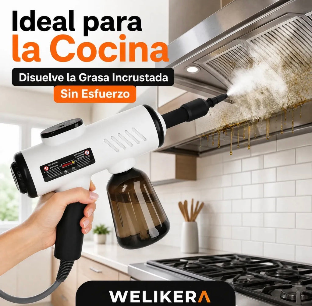 Vaporizador Portátil 1500W | Alta Presión y Calentamiento en 15 seg.
