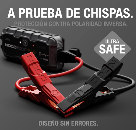 Arrancador de Batería Portátil NOCO Boost Plus GB40 | 1000A 12V
