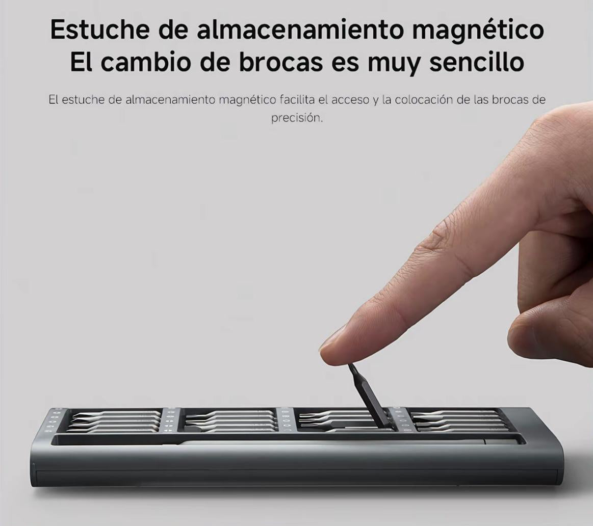 Mi Precision Screwdriver Kit | 24 Puntas para Todo lo que Necesitas