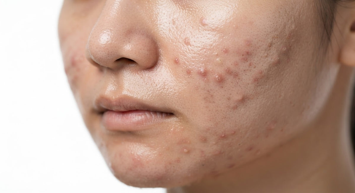 Kit Anti Acné Piel Grasa | Skincare Coreano 4 Piezas | Omere