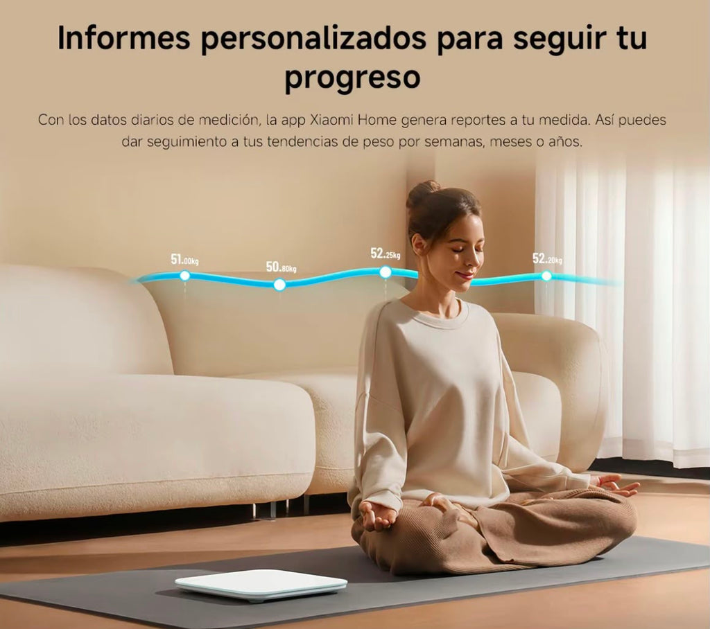 Báscula Inteligente Xiaomi Mi Body Composition Scale S200 | Bluetooth