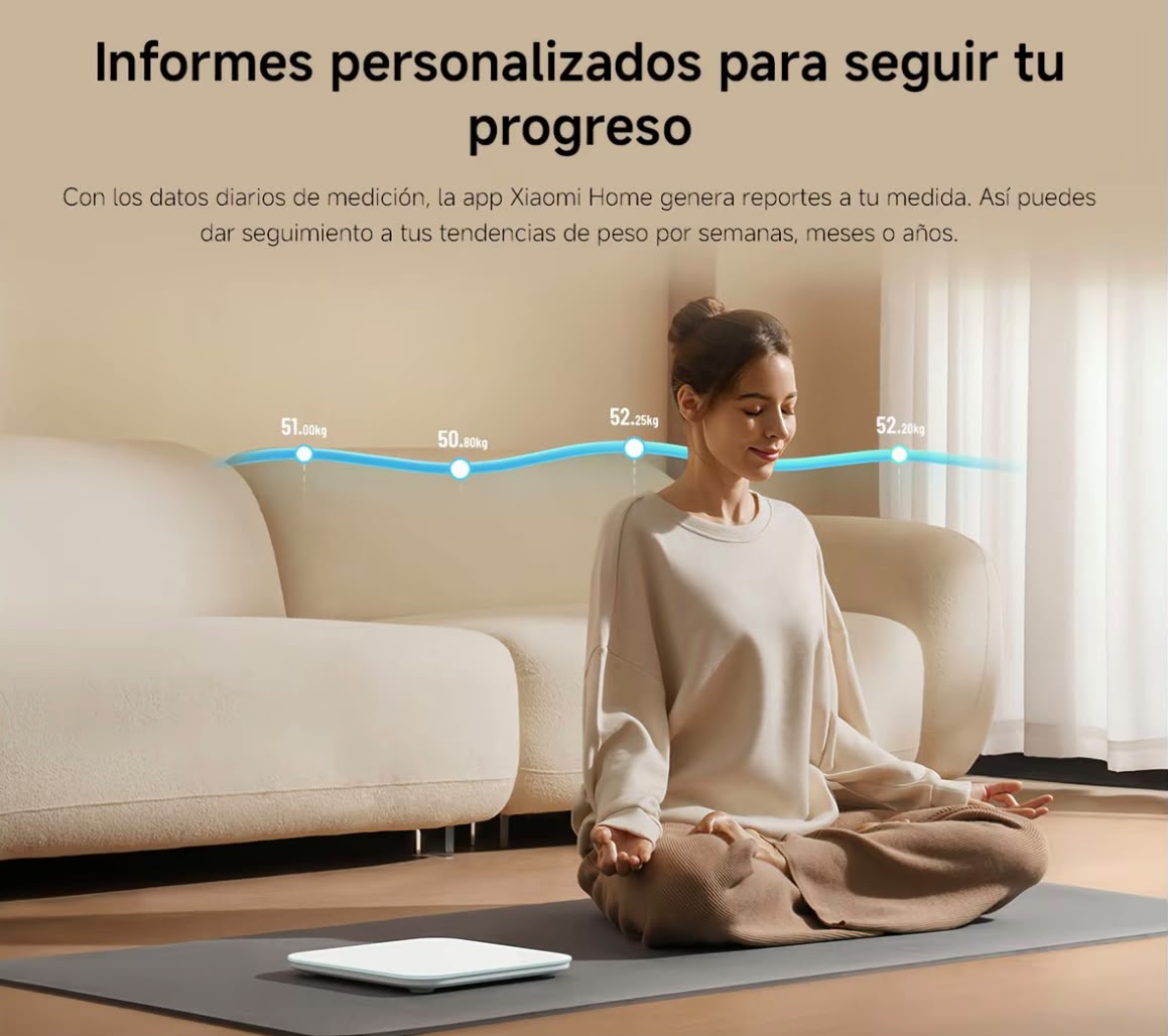 Báscula Inteligente Xiaomi Mi Body Composition Scale S200 | Bluetooth