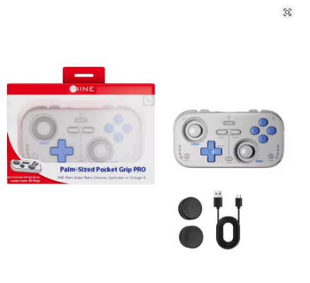 Control Retro IINE con Joystick Hall Effect | Switch, Steam Deck y Móvil