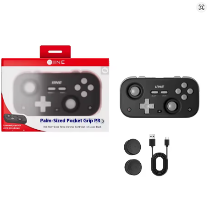Control Retro IINE con Joystick Hall Effect | Switch, Steam Deck y Móvil