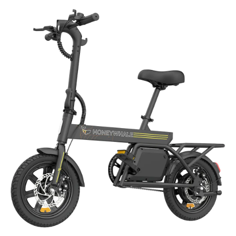 Bicicleta Eléctrica Plegable HONEYWHALE B20-4 | Motor 440W | Llantas 14"