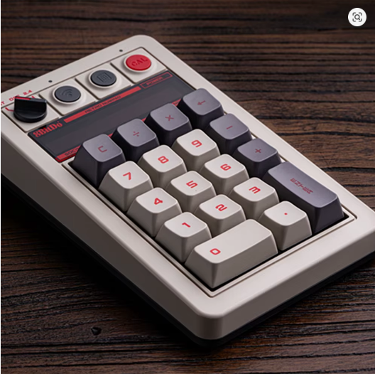 Teclado Mecánico Retro 8BitDo Bluetooth | 18 Teclas | Windows, IOS, Android