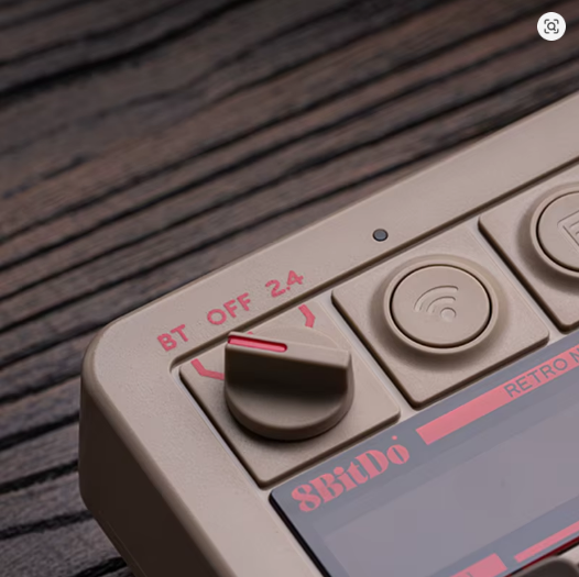 Teclado Mecánico Retro 8BitDo Bluetooth | 18 Teclas | Windows, IOS, Android