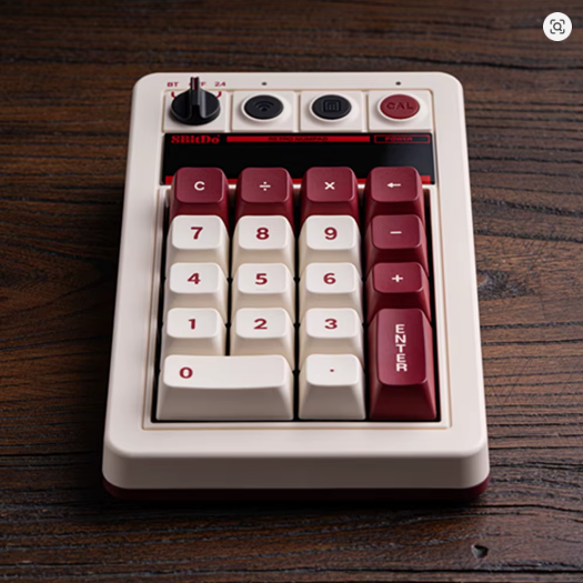 Teclado Mecánico Retro 8BitDo Bluetooth | 18 Teclas | Windows, IOS, Android