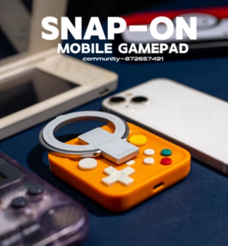 Mini Gamepad Magnético Retro | Compatible con iOS, Android y Switch