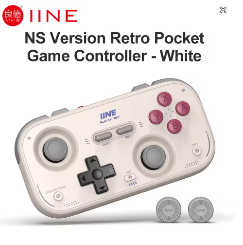 Control Retro IINE con Joystick Hall Effect | Switch, Steam Deck y Móvil