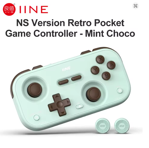 Control Retro IINE con Joystick Hall Effect | Switch, Steam Deck y Móvil