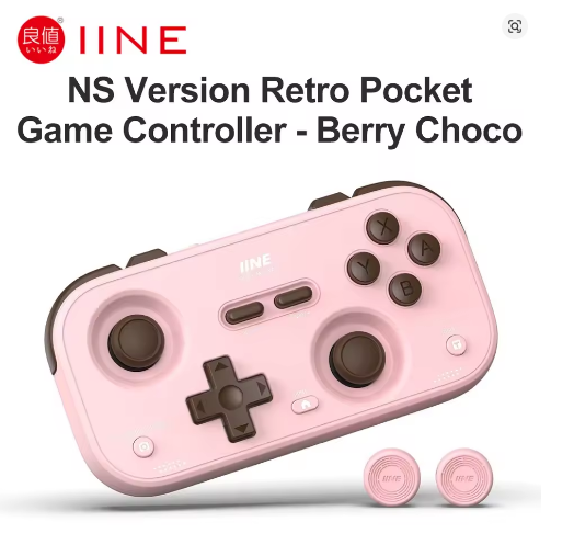 Control Retro IINE con Joystick Hall Effect | Switch, Steam Deck y Móvil