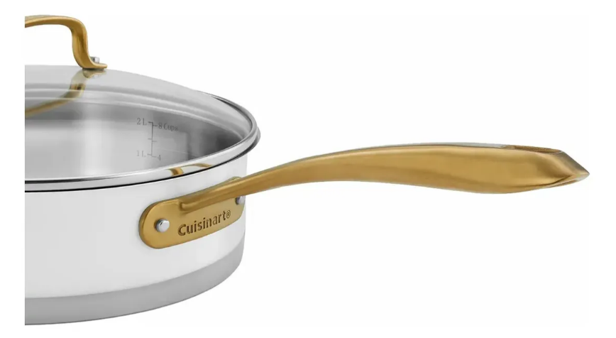 Batería de Cocina 8 Piezas Cuisinart | Acero Inoxidable Premium – Apta para Inducción