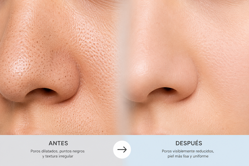 Kit Poros Limpios Puntos Negros | Rutina Exfoliante 4 Piezas | Omere