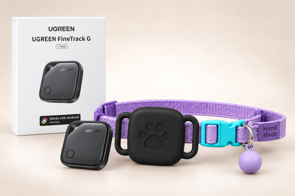 Kit Collar Artesanal + Funda + Localizador | Gato, Perro raza pequeña