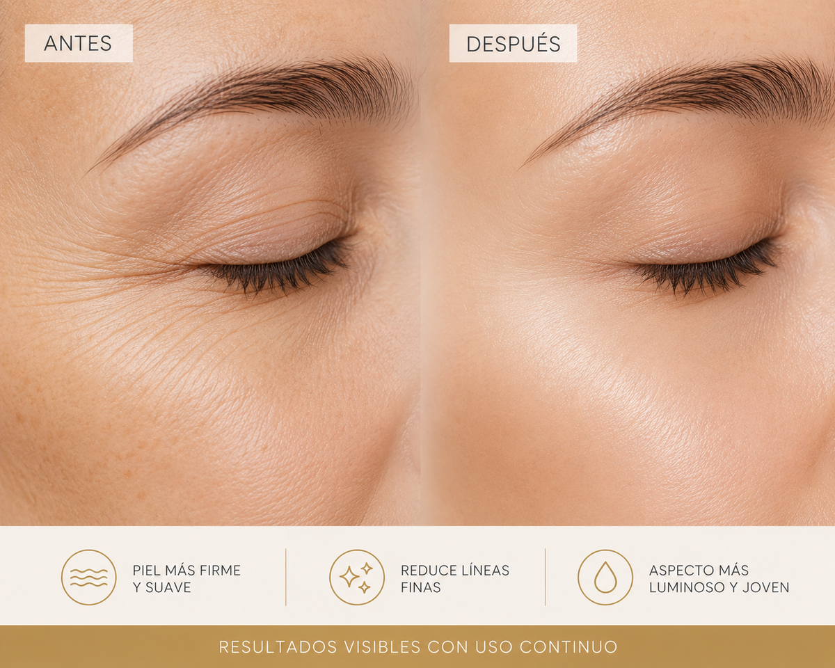 Kit Antiedad Retinol y Péptidos | Rutina Firmeza 4 Piezas | Omere