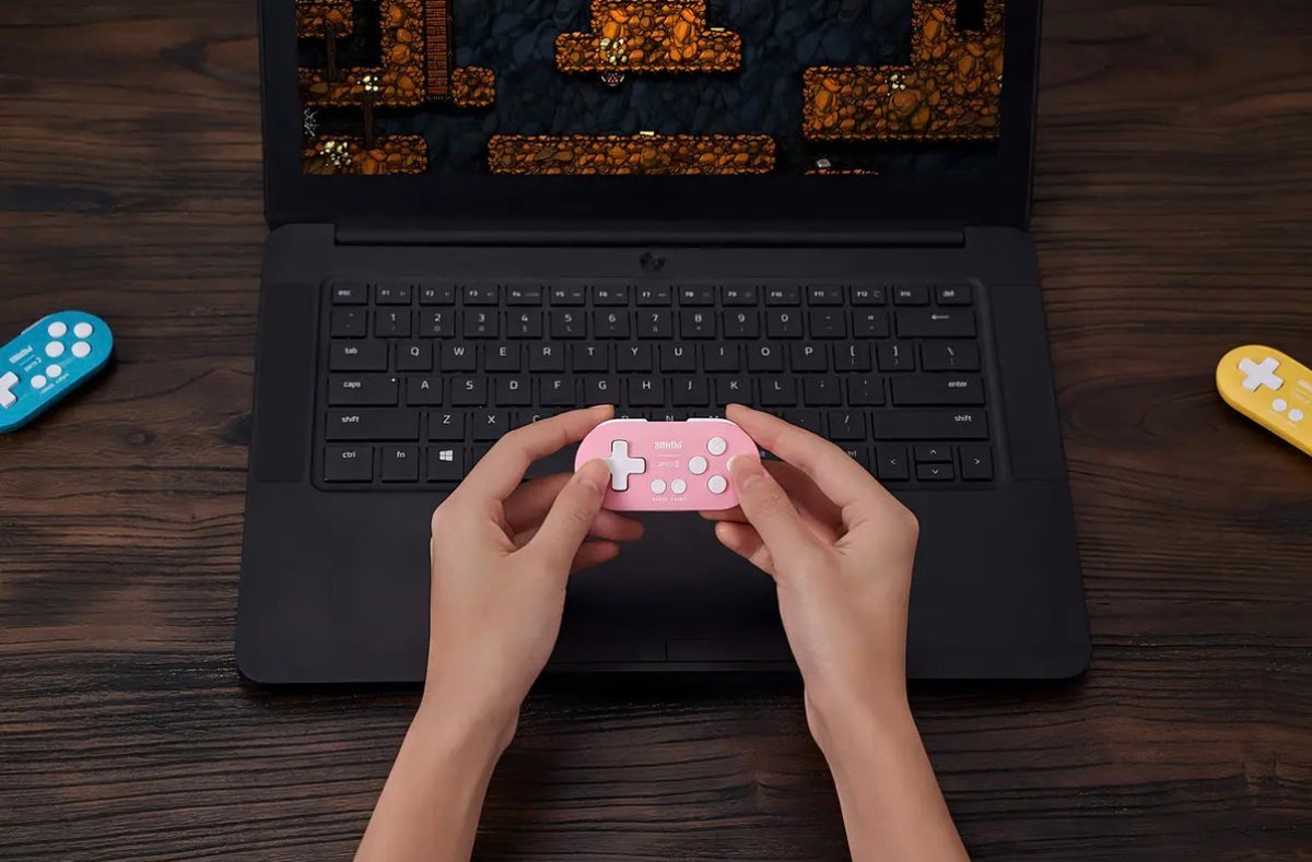 Gamepad 8bitdo Zero 2 Bluetooth Nintendo Switch Pc Color Rosa