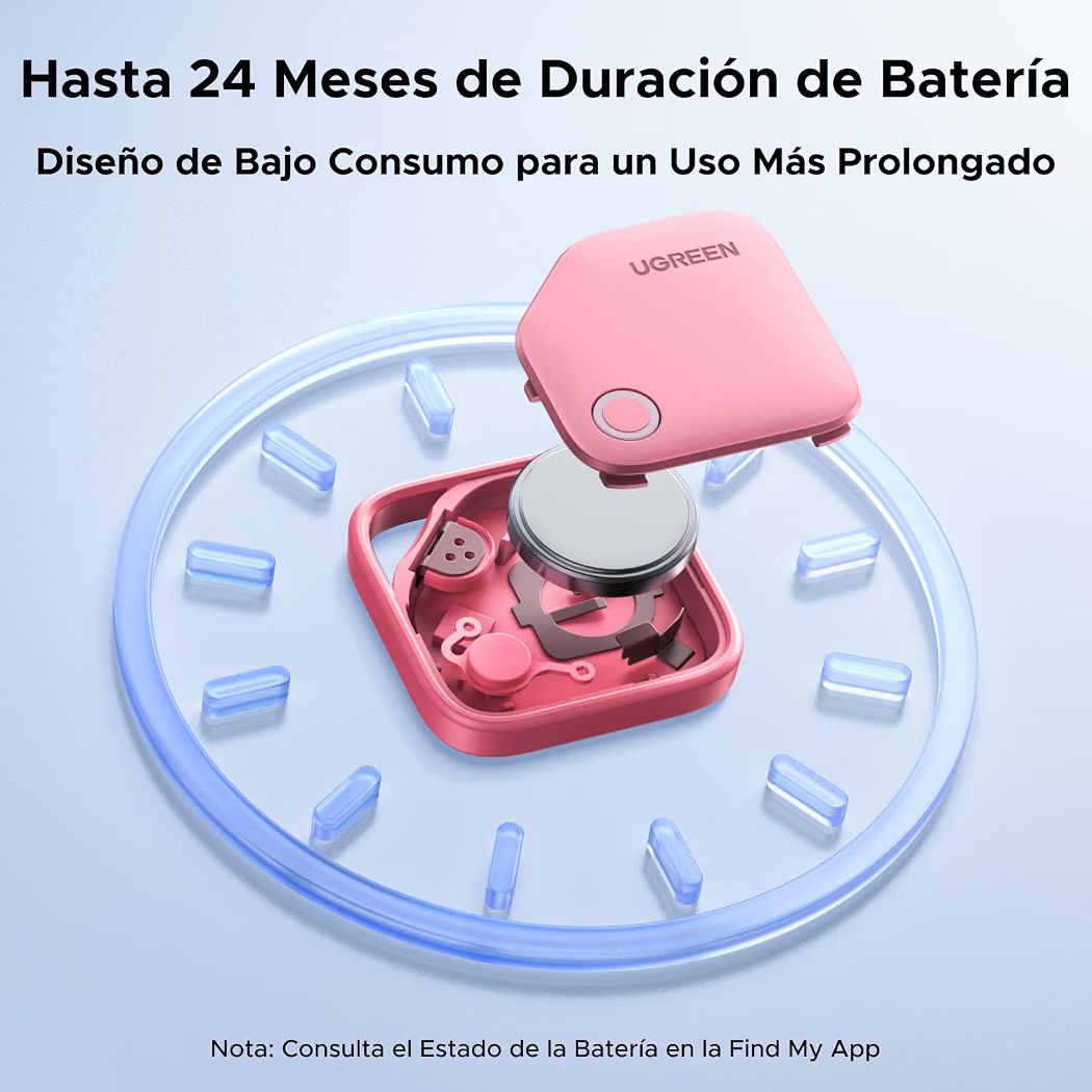 UGREEN FineTrack Localizador Inteligente 1Pack Compatible con Apple Find My