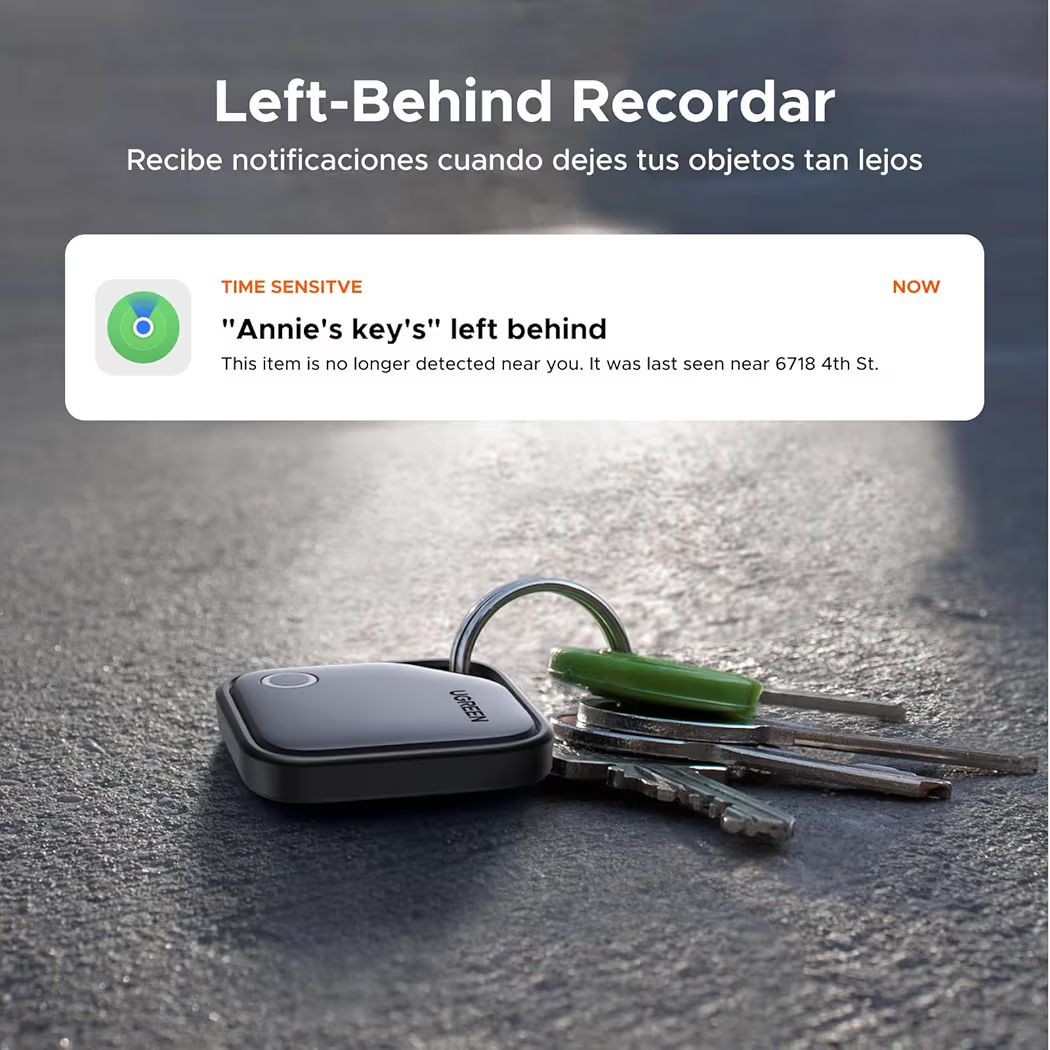 UGREEN FineTrack Localizador Inteligente 1Pack Compatible con Apple Find My
