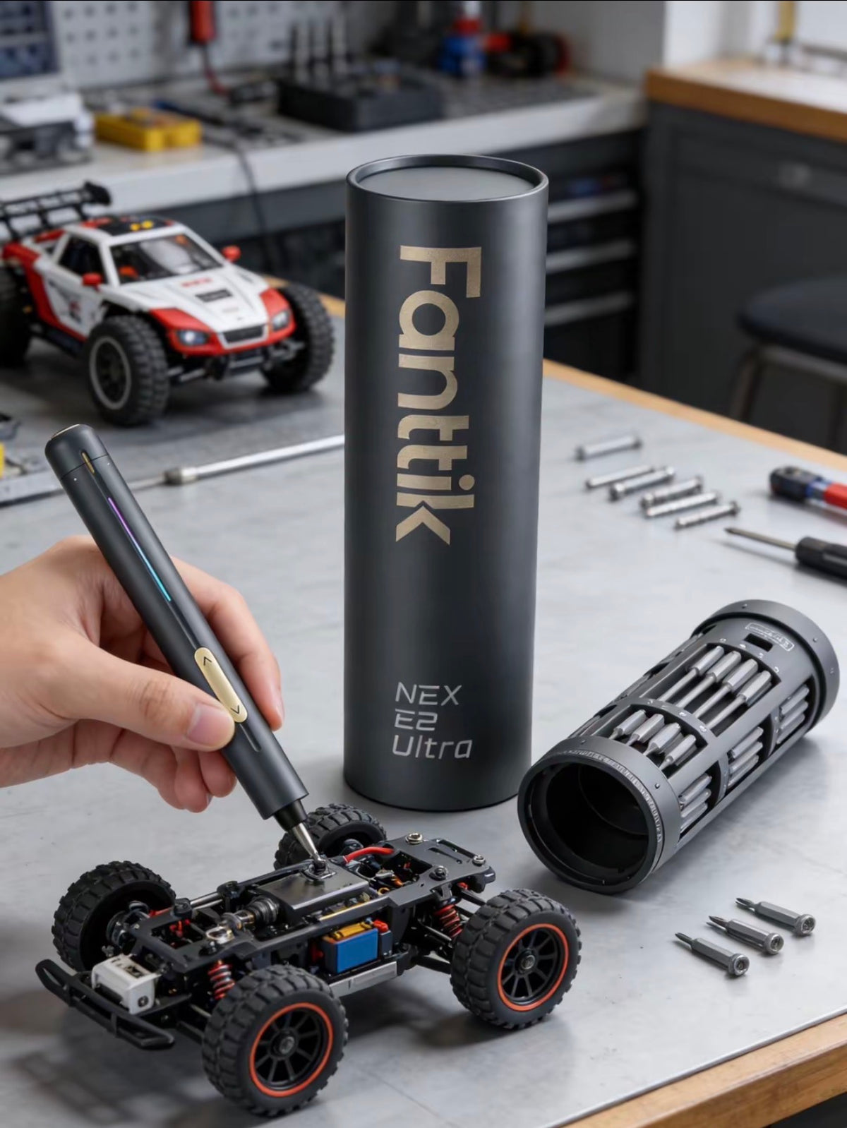 ⚡ Destornillador Eléctrico Inalámbrico Fanttik NEX S1 Pro — Potencia en la palma de tu mano