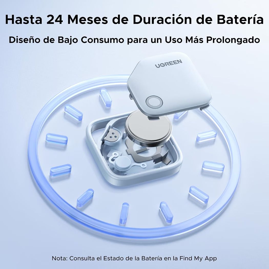 UGREEN FineTrack Localizador Inteligente 1Pack Compatible con Apple Find My