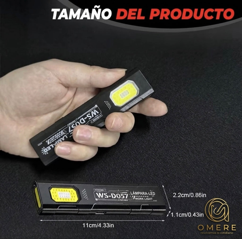 Linterna LED Magnética | Ponla en tu Auto Hoy. Te Agradecerás Después.
