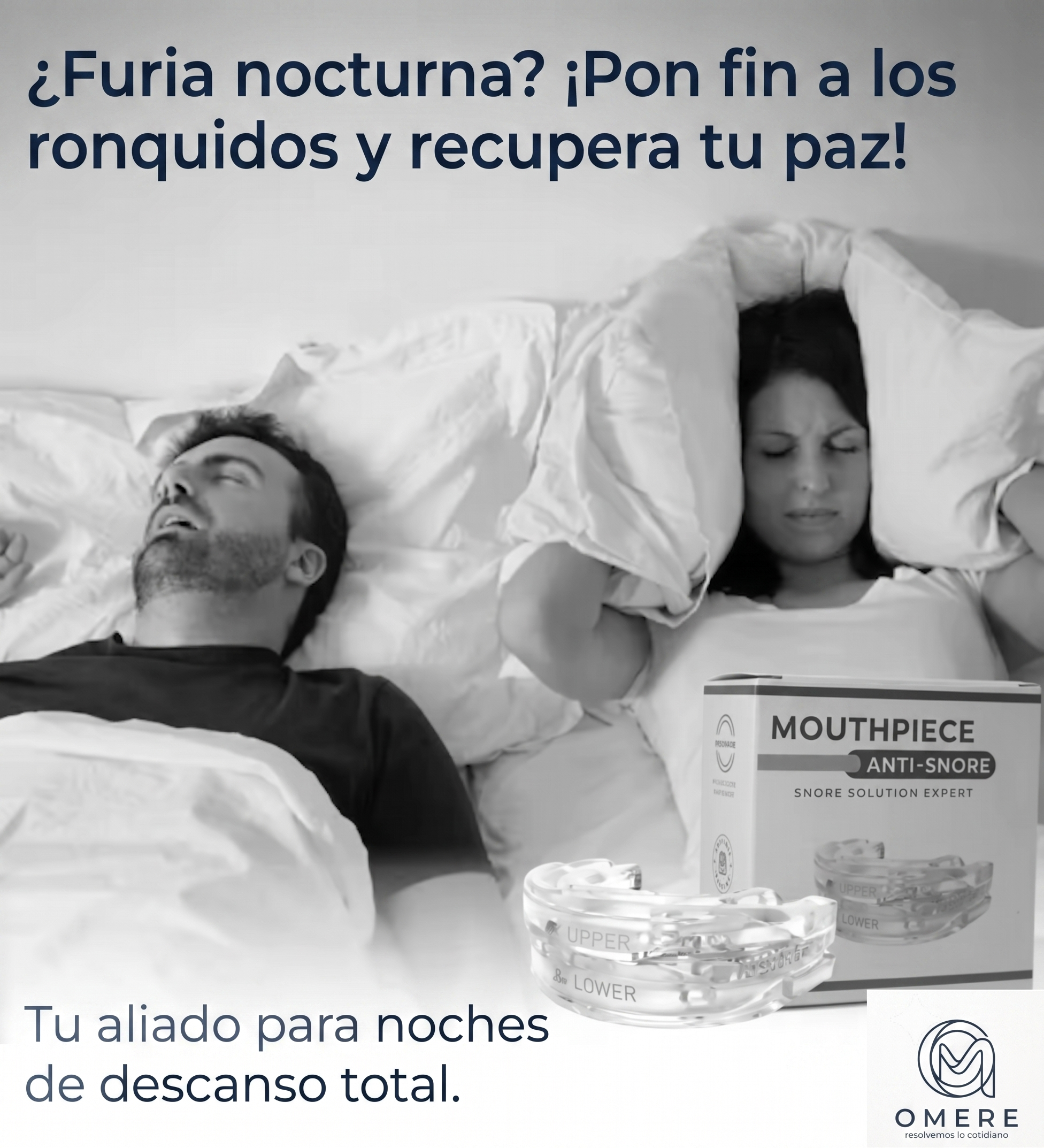 Guarda Bucal con Ajuste para Bruxismo y Ronquidos