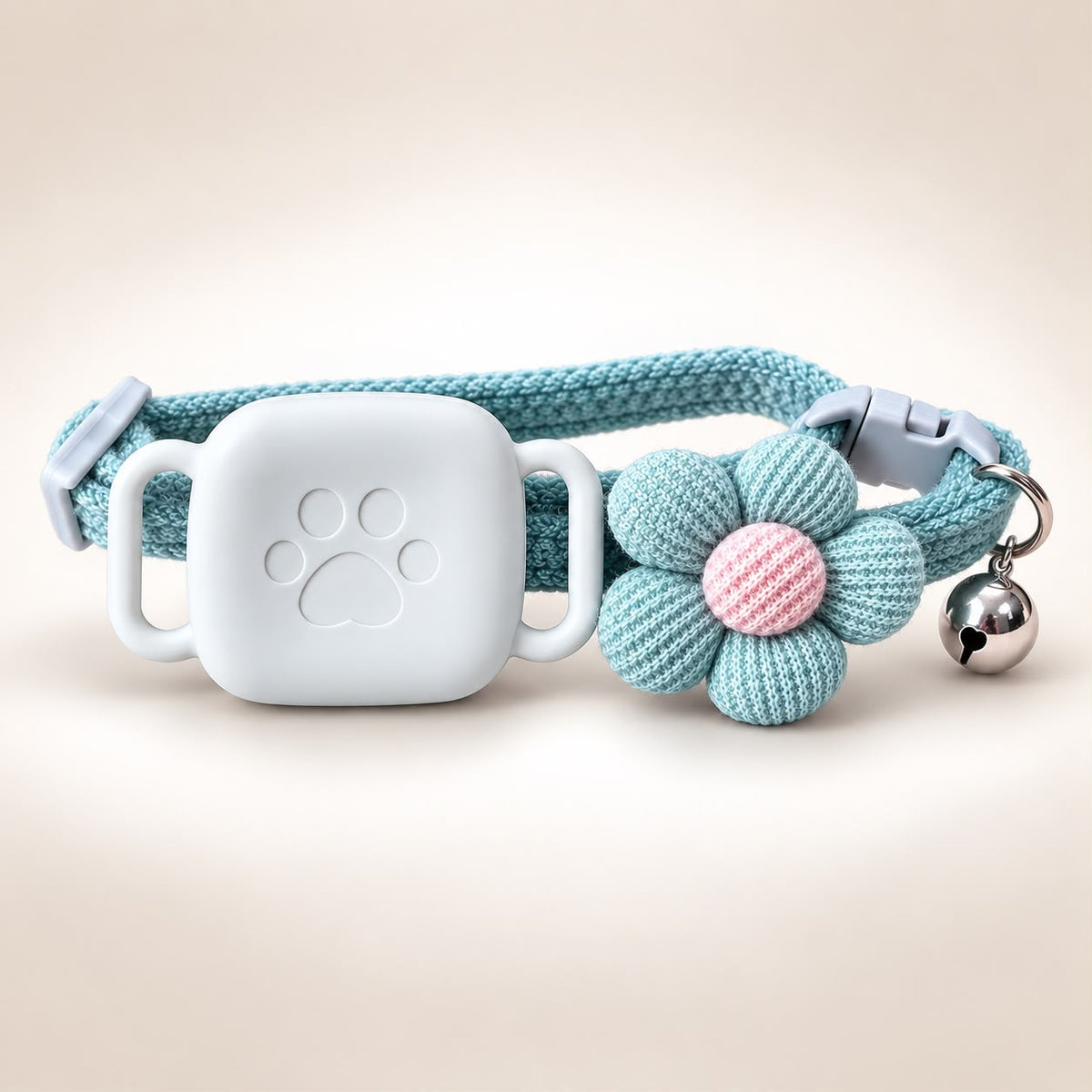 Kit Collar Artesanal + Funda + Localizador | Gato, Perro raza pequeña