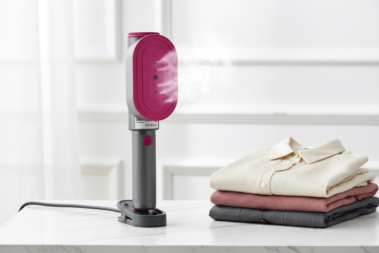 Plancha de Vapor Portátil 1200W | Deja de Salir Como si Durmieras Vestido