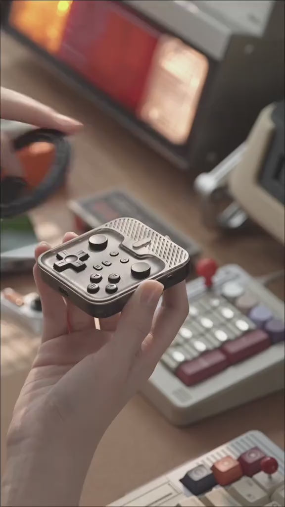 Mini Gamepad Magnético Retro | Compatible con iOS, Android y Switch