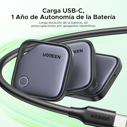 UGREEN FineTrack G Smart Finder Recargable Compatible con Google Find Hub